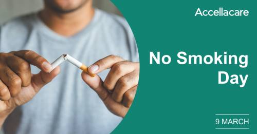 9 days without a cigarette No Smoking Day